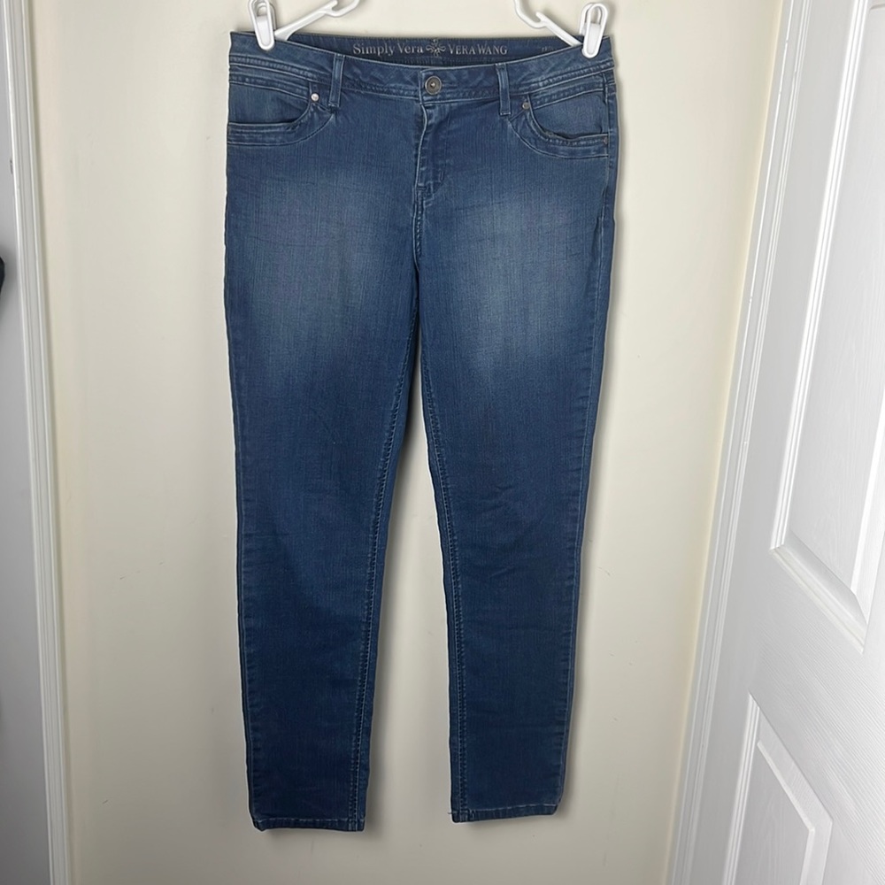 Simply Vera Wang Skinny Denim Jeans Size 8